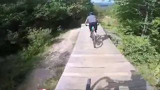 A run down Highland Mountain's iconic jump trail - Hellion
