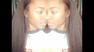 Kinky Straight Hair under $15 Outre Half Wig: Annie