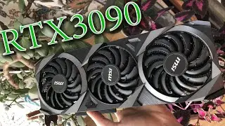 MSI RTX3090 VENTUS тест в играх и сравнение с RTX2070