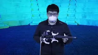 Wei Gao's 3D-printed electric violin!