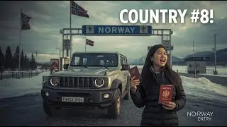 Entering NORWAY 🇳🇴 | Our First Schengen Border Crossing in Thar Roxx (Country #8)