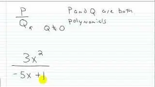 Rational Expression Definition