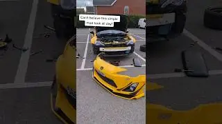 vland headlights fitted to widebody toyota gt86 #car #subscribe #short #gt86 #toyota #projectcar