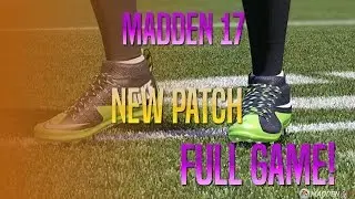 Madden 17 New Patch Gameplay - ZFarls Goes For The Win!