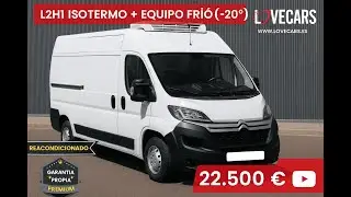 CITROEN JUMPER 2.2 BlueHDi 120 CV Furg&oacute;n Isotermo segunda mano Lovecars