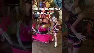 Glamour Girl Scooter Travel Unboxing W/ Monster High Draculaura #monsterhigh #scooter #doll #shorts