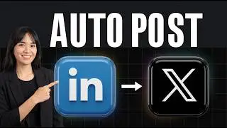Auto Post LinkedIn to X (Twitter) (New and Existing Content)