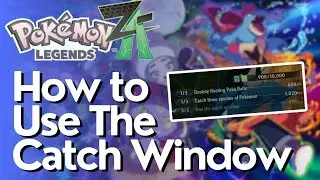 Как использовать окно для поимки покемонов в Pok&eacute;mon Legends Z-A Mega Dimension