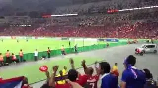 Singapore vs Thailand: AFF Suzuki Cup 2014 - Goal 0:1 - Celebrate