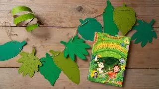 Dschungel-Girlande basteln | Annis wilde Tierabenteuer | BuchstabenBande