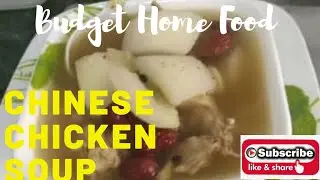 Tasty Chinese Chicken Soup with Dried Jujube