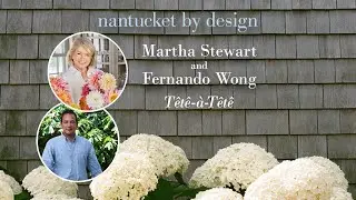 Martha Stewart and Fernando Wong