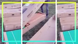 Skyfort Swingset Video and Pictures of Assembly