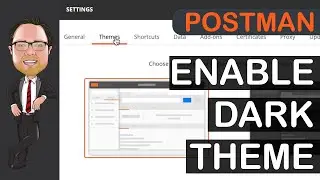 Postman Enable Dark Theme