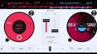 Simple and clean transitions #edjing mix (metal skin)