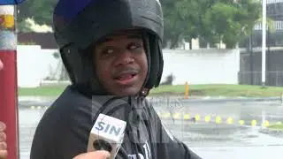 Se producen inundaciones urbanas en el Gran Santo Domingo