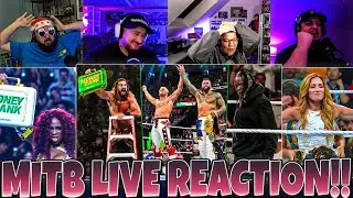 ROLLINS WIEDER MIT KOFFER & R-TRUTH IST BACK!!😳 | MONEY IN THE BANK 2025 REACTION