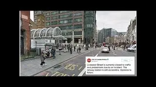 ༊LONDON BLOODBATH: Boy, 17, stabbed near Liverpool Street station as CRIMEWAVE continues