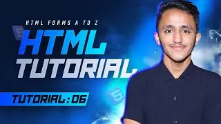 How to create Form using Html | Html tutorial 06 | Html forms| Complete Web development tutorial 06