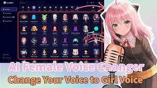[AI Female Voice Changer]💖Change Your Voice to Girl's Voice in Real-Time💖 Super Realistic!