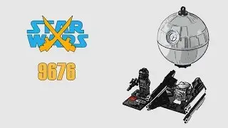 Lego 9676 Star Wars Planet Set TIE Interceptor & Death Star Separation