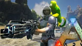 Ark Survival Evolved - PHOTON RIFLE, BADASS POISON MONKEY - Modded Survival Ep37 (Ark Gameplay)