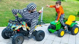Artem and Best Police Stories for Kids about Cars  and Toys