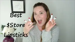 Best Dollar Store Lipsticks By L.A. Colors SWATCHES!