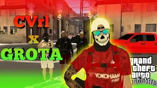 CV INVADINDO A FAVELA DA GROTA | GTA MTA - BRV
