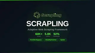 Scrapling - Adaptive Web Scraping Framework (Python)