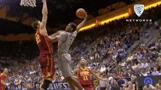Highlight: Cal's Tyrone Wallace throws it down over USC's Nikola Jovanovic