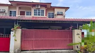 Cheap Sale Freehold Bercham Two Storey Corner House Full Loan Below Market Value!!!