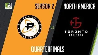 Fusion University vs Toronto Esports (Part 1) | OWC 2018 Season 2: North America [Quarterfinals]
