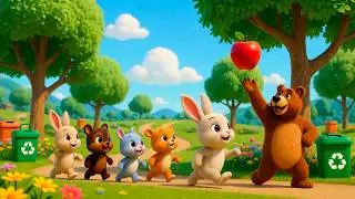 Eco Colors Adventure: Fun Kids Song to Learn Colors & Save the Earth! 🌈♻️ (Ages 2-4)