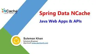 Spring Boot Caching with NCache Distributed Cache