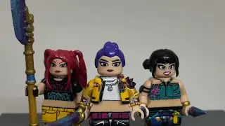 Lego KPOP Demon Hunters: Huntr/x Custom Figures 