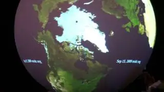 NASA visualisation of climate change data sets 1
