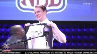 Broadway community spoofs NFL Draft with viral video