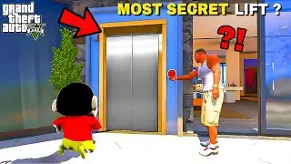 GTA 5 : Shinchan & Franklin Opened A Secret Elevator Outside Franklin's House in GTA 5 Tamil !