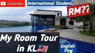 International Student Room Tour | A look inside my Malaysian Apartment #travel #malaysia #roomtour