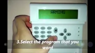 The steps to turn on your alarm system (Amc Security Cyprus)