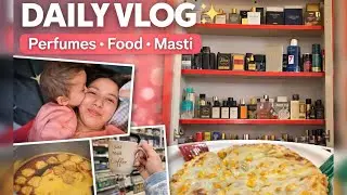 Perfume Organising Vlog ✨ | Shopping, Cooking Kadhi & Fun Moments With Ali 🤍