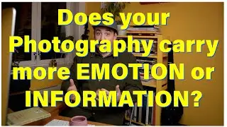 Information & Emotion : the two poles of photography