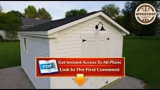 The Ultimate 6x10 DIY Shed Plan | Build This Gorgeous Small Yard Storage Solution