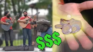 ¿Cuanto gana un músico callejero? -JCesarTV
