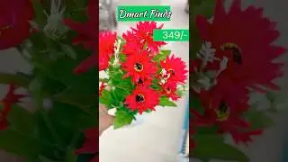 Dmart Flower Finds🌸#trending#trendingshorts#finds#dmart#dmartoffer#viral#shorts#flowers#meesho#feed
