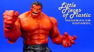 Red Hulk Marvel Legends Reseña Revisión Review Little Pieces Plastic