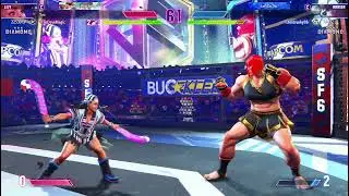 Street Fighter 6 - Лили против Марисы
