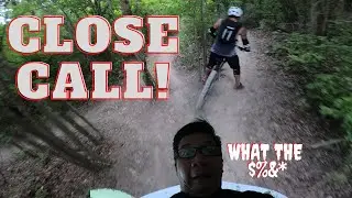 CLOSE CALL!! | Almost crash | Bo on Mountain Bike | Walnut Creek