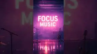 Synthwave Focus Music 🌌 Retro Futuristic Studio Vibes for Work & Creativity #synthwave #chillwave